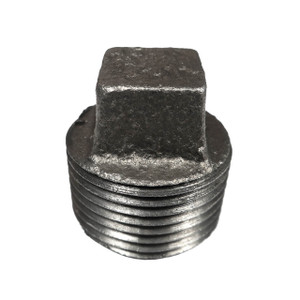 Service Metal Series SBSHP Class 150 Black Malleable Iron 3/4 in. Square Head Plugs