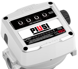 PIUSI K150 1 in. NPT High Capacity Mechanical Flow Meter (Gallons)