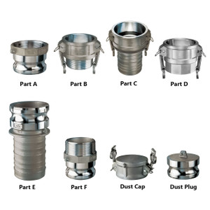 Pro Flow 1-1/2 Type A Adapter 316 Stainless Steel Pro Flow 1-1/2 Type A Adapter 316 Stainless Steel