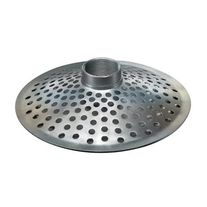 Kuriyama THS Series Top Hole Zinc Plated Steel Strainer - NPSM Threads