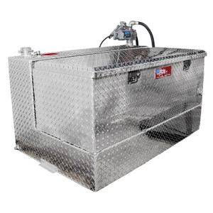 RDS 95 Gallon Aluminum Combo DOT Certified Tank and Tool Box with 8 GPM Transfer Pump