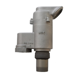 Morrison Bros. 748A 2 in. FNPT Aluminum Pressure Vacuum Vent, Brass Poppet, Male Dryer Connection, 8 oz./sq. in.