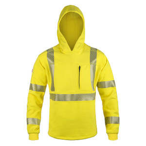 Lakeland IJKT12ANT High Performance FR Zip Front Jacket, Hi-Vis Yellow