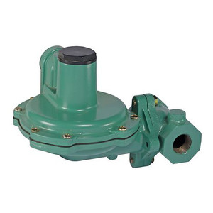 Emerson Fisher HSR-BBCALYN 3/4 in. FNPT Cast Iron Globe Body Regulator w/ Relief; 1/8 in. Orifice, 10 - 12.5 in. w.c. Spring, 454K BTU/HR, 3/4 in. Vent