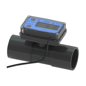 GPI TM Series 1/2 in. Spigot Electronic Water Flow Meter w/ LCD Display, Pulse Output