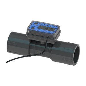 GPI TM Series 1 1/2 in. FNPT Electronic Water Flow Meter w/ LCD Display, Pulse Output