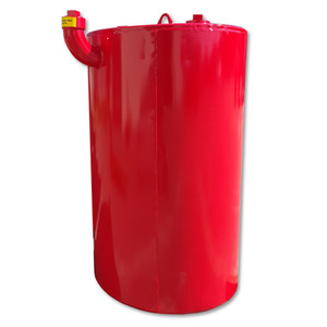 JME Tanks LVDW-275-12P 265 Gal 12 Gauge Double Wall Vertical Tank