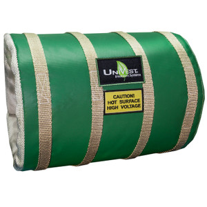 Unitherm UniVest 8-10 in. Dia. Pipe Insulation Jacket 38 in. L x 16 in. W w/4 Straps