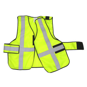 343 Fire V12-EZ Economy FR 5-Point-Breakaway Vests, Safety Yellow