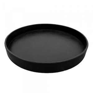 Killarney Metals 24 in. Round Natural Rubber Drip Pan