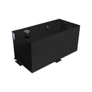 Black Powder Coat Transfer Fuel Tank, 90 Gallon