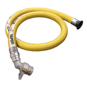 Willcox Composite 4 in. Vapor Recovery Hose Assemblies w/ Swivel 45° CPP x TTMA Ends