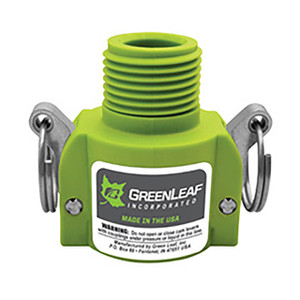 TerreMax BG Series Garden Hose Camlock, 3/4 in. Male GHT x 3/4 in. Female Adapter