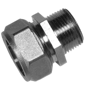 Raccord Coude 90° FS6801-04-04 - Face Seal To Male Boss Oring - Acier