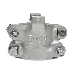 Dixon Boss® 375 Clamp 3 in. Hose ID Zinc Plated Iron 4 Bolt and 4 Finger