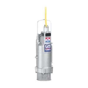 Gorman-Rupp S Series Model S2B1 2 in. NPT Cast Iron Slimline Submersible Dewatering Pump, 460V 3P, 200 GPM