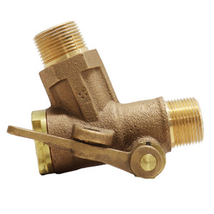 Rhino Tuff Tanks RTT-4001 1 in. MNPT Brass Spring Release Valve, UL Listed