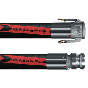 Gates Fuel Master™ 150D 2 in. Petroleum Discharge Hose Assembly w/ Female Coupler x Male Adapter Ends