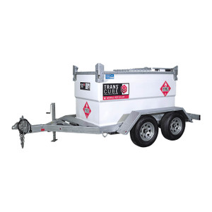 Western Global 552 Gallon Trans Cube Mobile Refueler with Trailer