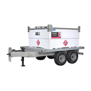 Western Global 1200 Gallon Trans Cube Mobile Refueler with Trailer