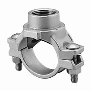 Shurjoint SS-723 Series Stainless Steel 1 1/4 in x 1 in. Mechanical Tee, 316 Stainless Steel