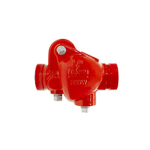 Titan Flow Control CV31UG-DSE 5 in. 300 WOG Ductile Iron Grooved End Swing Check Valve - UL/FM Approved (Fire Protection)