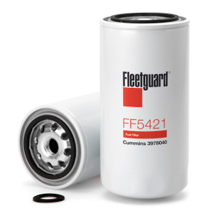 Fleetguard FF5421 Premium Spin-On Fuel Filter, Each
