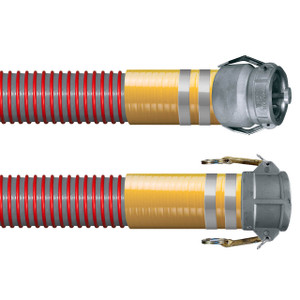 Kuriyama Tigervapor 4 in. Heavy Duty Vapor Recovery Hose Assemblies w/ C x Dixon VR4040CS-AL Ends