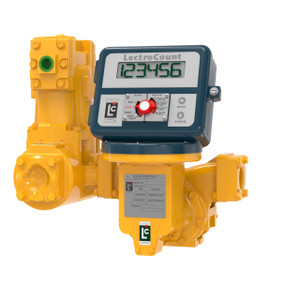 Liquid Controls M5C1 1 1/2 in. Flanged 60 GPM Meter and Electronic Register w/ Strainer & Air Eliminator