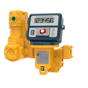 Liquid Controls M5K1 1 1/2 in. Flanged 60 GPM Meter and Electronic Register w/ Preset Valve, Strainer & Air Eliminator