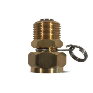 Sani-lav N17 3/4 in. FGHT x 3/4 in. MGHT Brass Swivel Hose Adapter