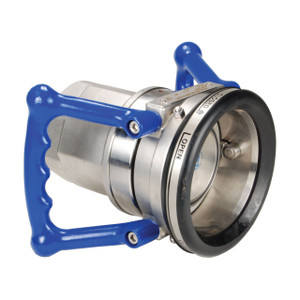 Dixon DDC300SS 3 in. Female NPT 316 Stainless Steel MannTek Dry Disconnect Coupler - Hose Unit