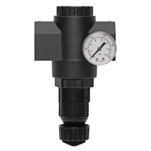 Master Pneumatic R180 High Flow Vanguard Regulator, 0-200 PSI Gauge