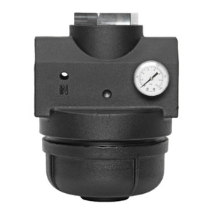 Master Pneumatic PR300 High-Flow Vanguard Externally Piloted Regulators, 3 in. NPTF, 0-200 PSI Gauge