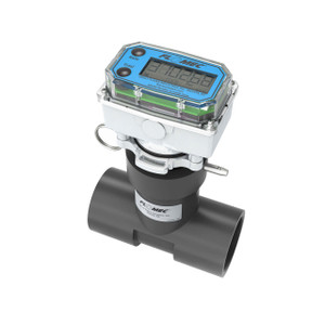 Flomec Aquasonic Series 1 1/2 in. Socket PVC Tee Ultrasonic Flow Meter