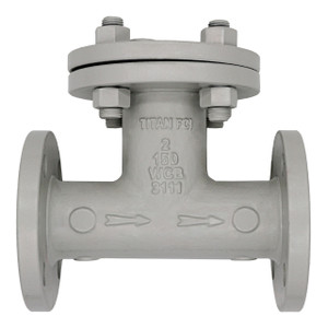 またと　STRAINER JS SERIES TEJ TYPE Titan Flow Control 8 in. Flange End Carbon Steel Tee Type Strainer