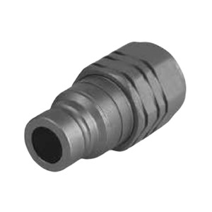 PCI FF Series ISO-16028 Zinc Nickel Plated Steel Flush Face Plug