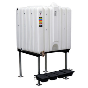 Rhino Tuff Tanks 80/80 Gal. Gravity Feed Poly. Tank Package