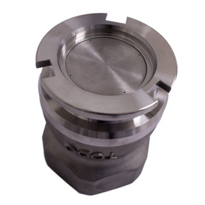 TODO II TT202-4407 2 in. Stainless Steel Dry Disconnect Adapter x 2 in. NPT - FKM Seal, High Temperature