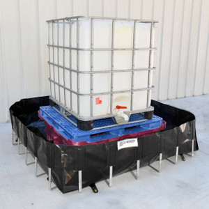 UltraTech 0816 IBC Spill Berm 6 ft. W x 6 ft. D x 1-1/2 ft. H