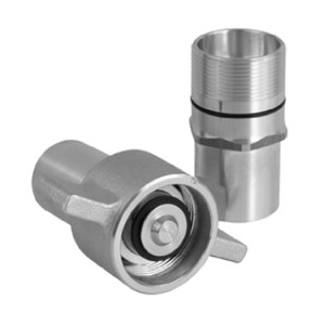 PCI FB Brass Wing Nut Couplings - Plug
