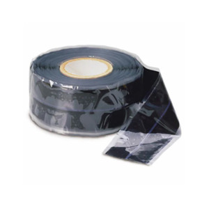 Atlantex Manufacturing SA16000-30 1 in. wide x 20 Mil Thick x 36 ft. Length Self-fusing Silicone Pyrotex SA Tape - Black