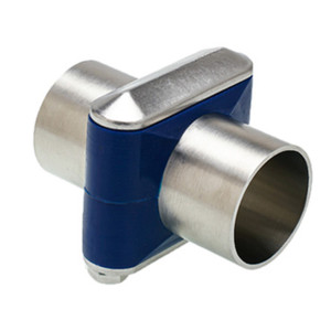 Campbell Fittings BM-250T-304ZP Base Mount - 2 1/2 in. Tube