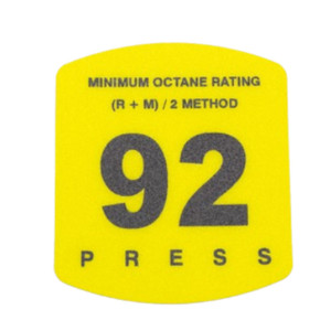 RDM ES500S-93 93 Octane Press to Start Overlay - Gilbarco Encore S