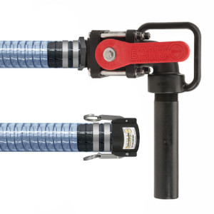 BadgerFlex Poly Spring 1 1/2 in. PVC DEF Hose w/ Part C Coupler x Nozzle
