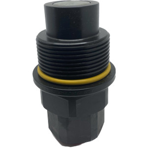 Stucchi VEPHD 1 1/4 in. Carbon Steel Port Flat Face Nipple 1 1/4 in. Code 62 Flange Head, 100.17 GPM