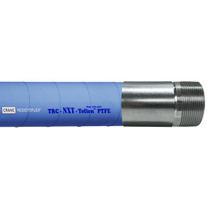 Resistoflex 2 in. TRC NXT PTFE Chemical Hose Assembly w/ Stainless Steel Male NPT Ends