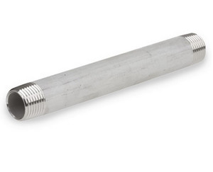 Smith Cooper 3/4 in. Schedule 40 Welded 316L Stainless Steel Pipe Nipples