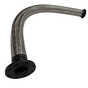 4 in. x 84 in. Stainless Steel Braided Hose Assemblies w/ TTMA x 150# Flange Ends