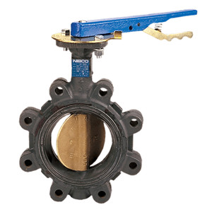 NIBCO 2 in. Butterfly Valve - 200 PSI, Ductile Iron & Lug Type